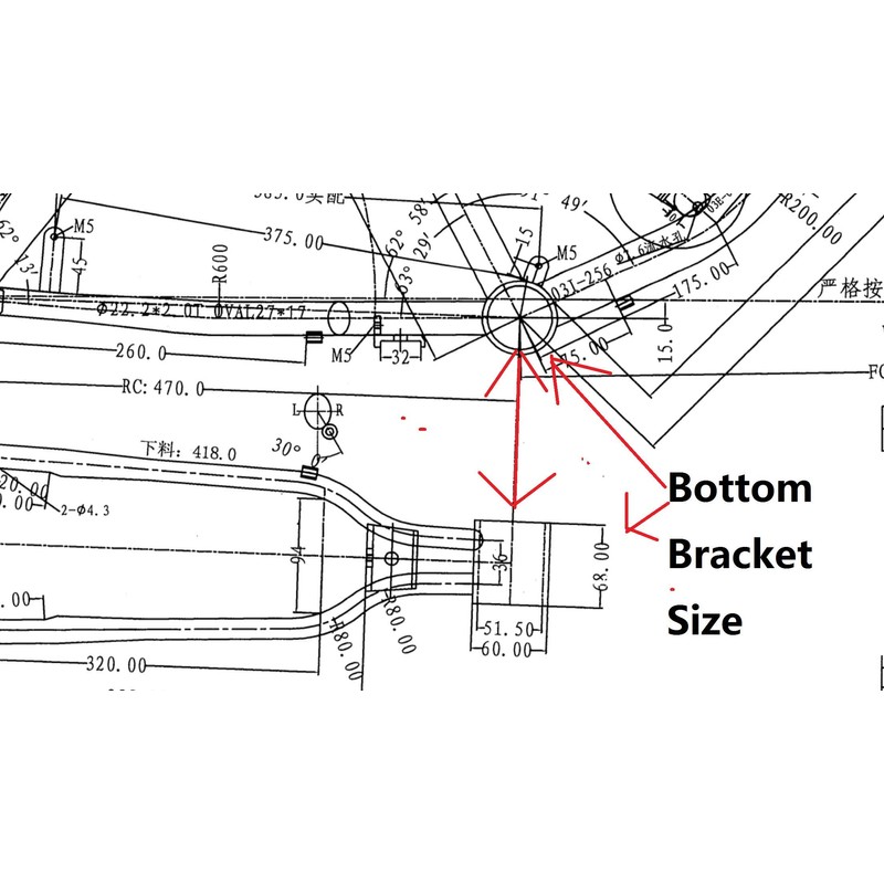 2" Cup Bottom Bracket Set,One-Piece Bottom Bracket Cup Set Bearings