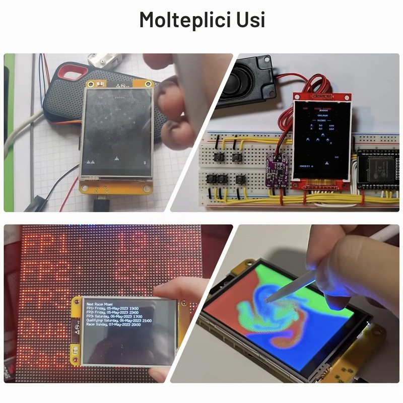 RUIZHI ESP32 Display, ESP32 Scheda di Sviluppo con Smart Display