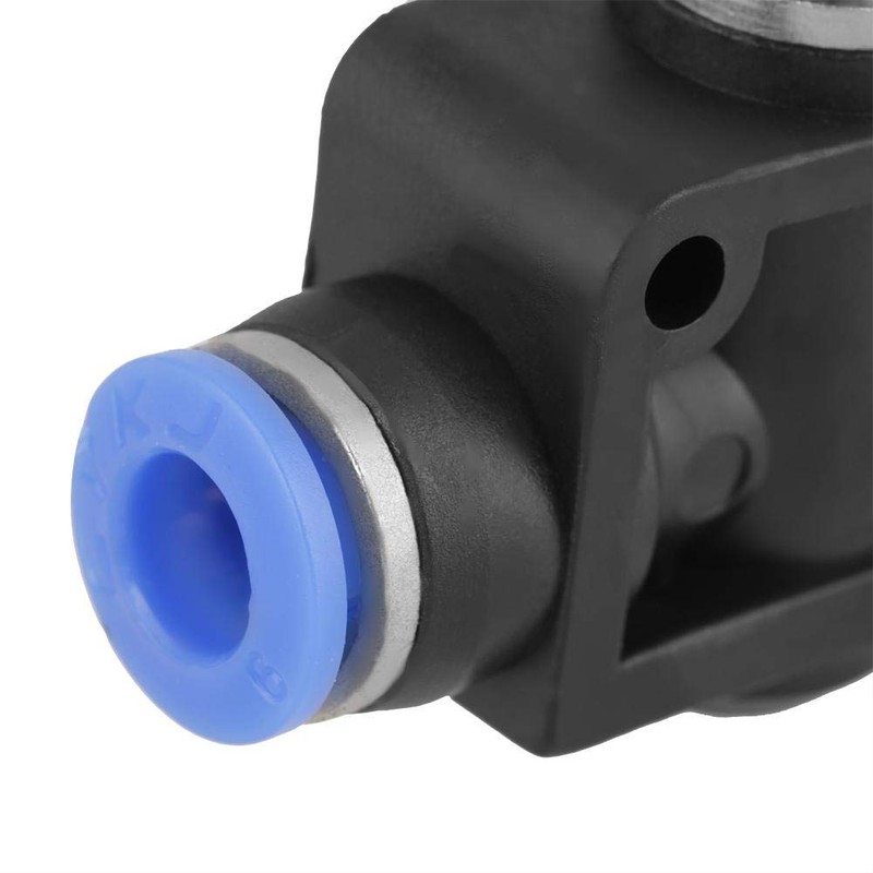 10 pcs Air Flow Control Valve, 6mm Pneumatic Push to