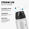 Fanhaw 20 Oz Stainless Steel Insulated Sports Water Bottles with
