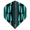 RED DRAGON Hardcore Radical Turquoise Teardrop Dart Flights - 4