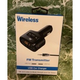 Just Wireless  Just Wireless FM Transmittr USB Car Charger- New ‼
