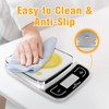 Easy@Home Digital Kitchen Scale Food Scale with High Precision to