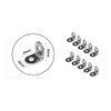 SDTOOLS Heavy Duty Metal 90 Degree Wall Shelf Support Corner