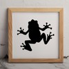 MAGJUCHE Frog Stencil 12 Inches, Reusable Animal Stencil for Painting