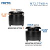 PRV Motorcycle Bullet Tweeter 2.75" Short Horn 140 Watts 4