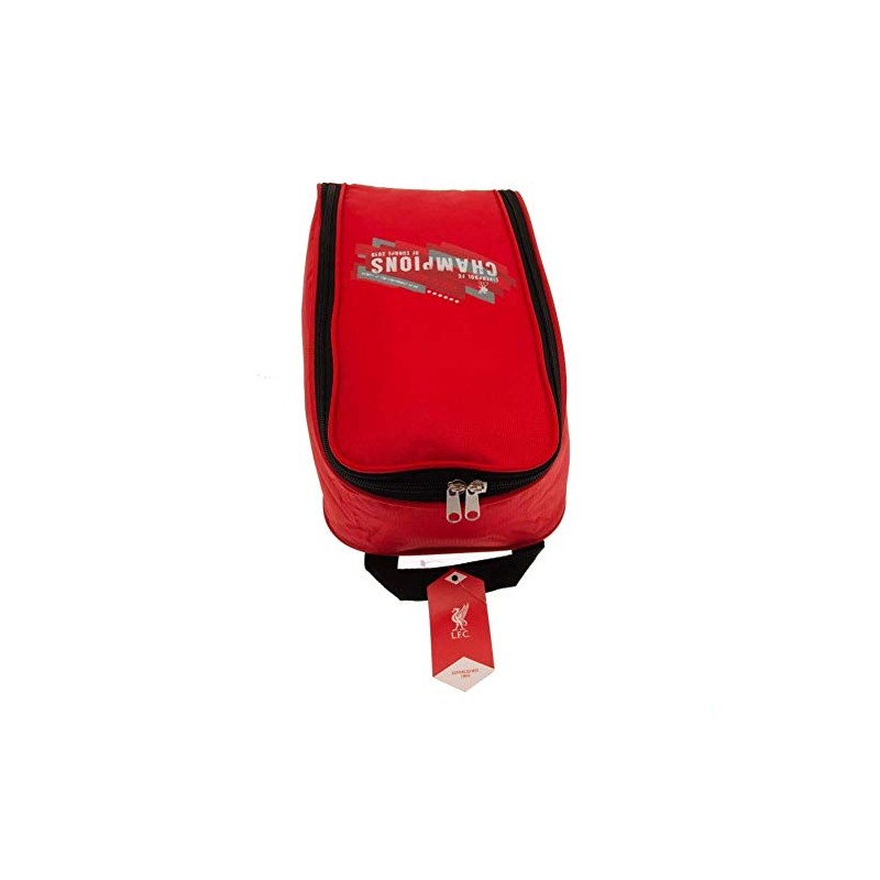 Liverpool Fc Champions of Europe Red Football Boot Bag Shoe