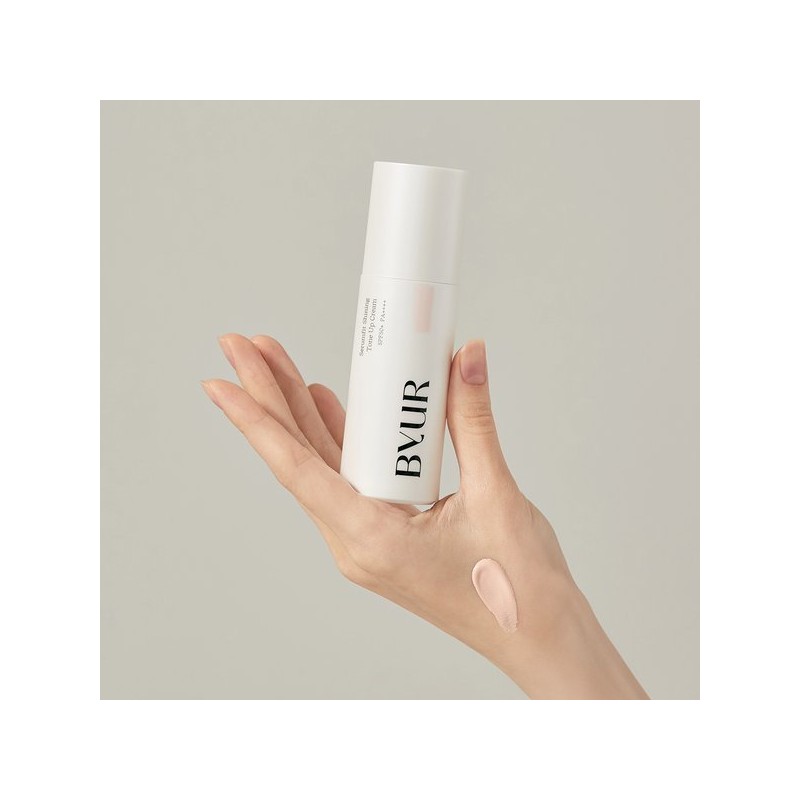 Byuor 세럼핏 샤이닝 톤업크림 V1(핑크베이지/라벤더) Serum Fit Shining Tone-Up Cream