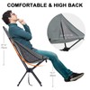 Outplea High Back Portable Camping Chair Easy to Assemble, Folding