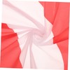 Mikinona Striped Tablecloth Red White Party Table Cover Decorative for