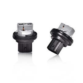 PIT66 2PCS Front Part Turn Signal Light Bub Plug Socket, Compatible with Dodge Dart 2013 2014 2015 2016 68186725AB