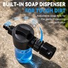 Adjustable 24FT Water Fed Pole Cleaning Kit with 4 Brush