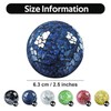 Yazikisa 2.5 Inch Glass Balls Decorative for Bowl Blue 6