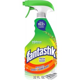 Fantastik All Purpose Cleaner, 32 Fl Oz, Kitchen Grease Removal, Fresh Scent