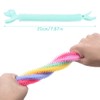 YUTOU Pack of 6 Colourful Sensory Fidget Stretch Toy Anti-Stress