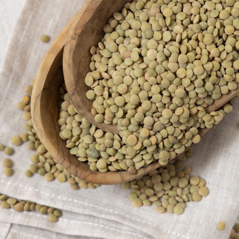 Green Lentils, 2.5 Pound Bulk Bag