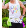 Tipsy Elves White Over The Rainbow PRIDE Fanny Pack w/Rainbow