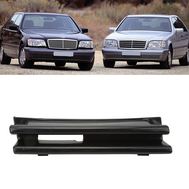 Bumper Tow Hook Cover 1408850926 Black Rounded Corners Fit For