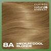 Clairol Natural Instincts Demi-Permanent Hair Dye, 8A Medium Cool Blonde