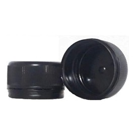 HOPEMOB 100 Pz. De Taparosca Negra 28/410 Envases Botellas Tapa de rosca Tapa de botella Tapas de plástico Tapa rosca (it-01)
