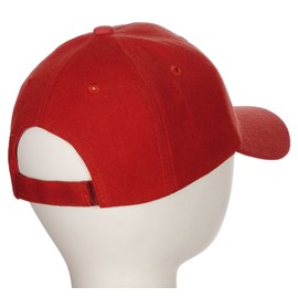 Classic Baseball Hat Custom A to Z Initial Team Letter, Red Cap White Black Letter O