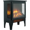 Cambridge 15" Electric Fireplace Stove 3D Flame Infrared 5000 BTU