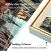 Epecfan Double Picture Frame 5x7 Vertical and Horizontal Hinged Picture