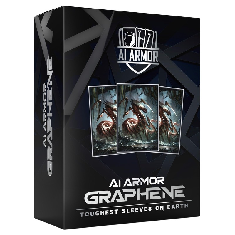 Ai Armor Graphene Series (Sliver) - 105ct Textured Matte TCG/MTG