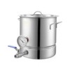 VEVOR Brew Kettle 5 Gal, Brewing Pot Stainless Steel, Brew
