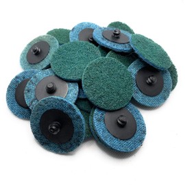 SIGNI Abrasive Non Woven Nylon Surface Conditioning Disc R-Type Sanding Disc (Blue Fine, 2 inch,25 Pcs)