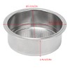 Fydun 2 Cups 51 mm Filter Basket Stainless Steel Coffee