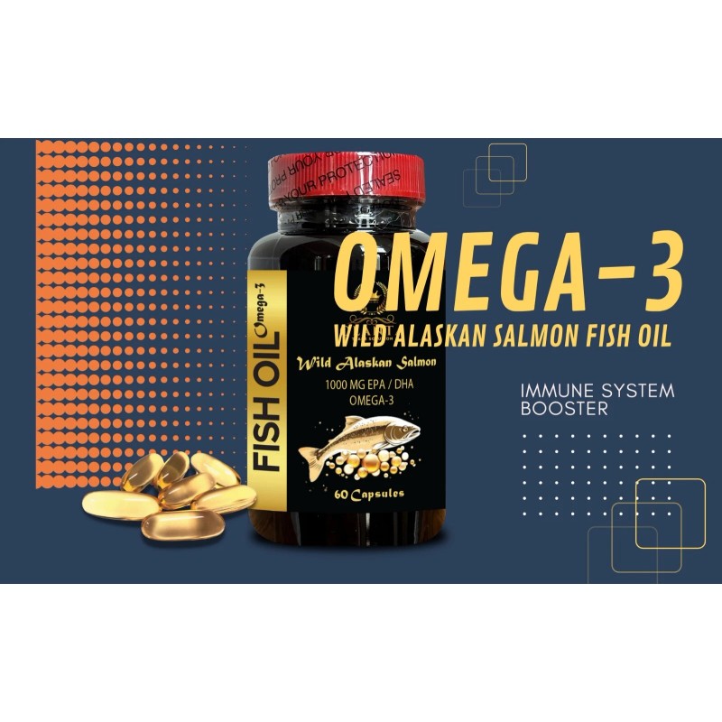OLANTA TRADE SOLUTION Omega 3 Fatty Acids from Wild Alaskan