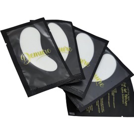 Demure 50 Pairs Eye Pads Eyelash Pads for Eyelash Extension Lint-Free Eye Gel Patch Hydrogel Lint Free Eye Gel Patch for Eyelash Extensions