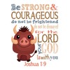 Lion King Christian Nursery Set of 4 Unframed Prints -