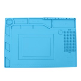Silicone Maintenance Pad Heat Insulation Corrosion Resistance Anti Slip Silicone Soldering Mat for Electronic Repair