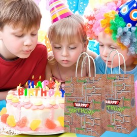 JSTWOA 20 pieces turtle birthday party decorations include ninja themed goodie bags, party bags, Perfect for Birthday Baby and Kids Party Supplies