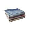 emlstyle Men's Handkerchiefs 100% Cotton Handkerchief with Check Pattern, Style