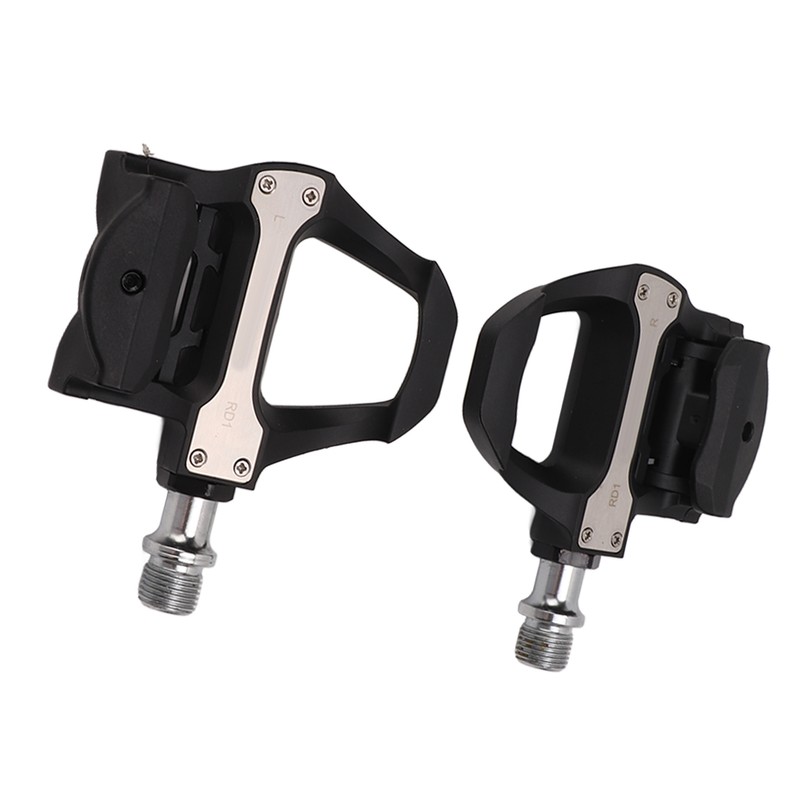 2Pcs Road Bike Self Locking Pedals Engineering Plastics Adjustable Bicycle