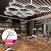 BRILLIHOOD LED Hexagon Garage Lights, 24 Pack Car Garage Light