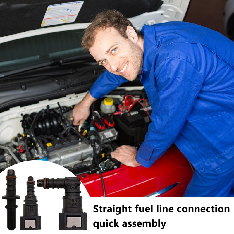 LUHOCIY Pack of 6 Connection for Fuel Line, Quick Coupling