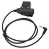 U94 PTT Headset Adapter 90cm Back Clip Headset Connector Cable