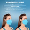 KN95 Face Mask 25 PCs, WWDOLL Multiple Colour 5 Layers