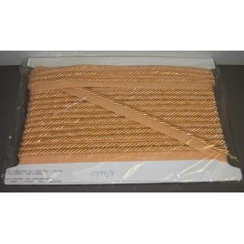 Unbranded 15 Yards of 3/8” with ½” Flange Beautiful Pale Peach Upholstery Cording/Piping