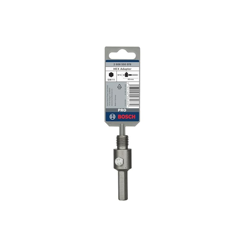 Bosch 2608550078 Hex Shank for core Cutters with M16 11