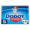 DODOT Talla 5 Pants (12-17 kg) Pack of 30