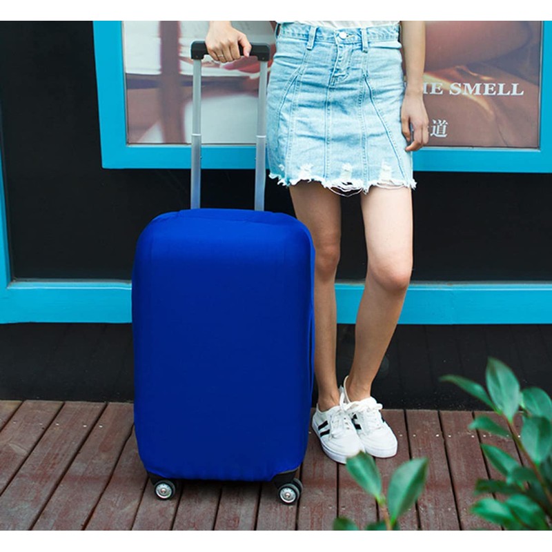 Anawakia Elastic Plain Suitcase Cover Protective Case Suitcase Protective Cover