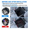 SHAOHAO for 2025 2026 Nissan Frontier Center Console Organizer Tray