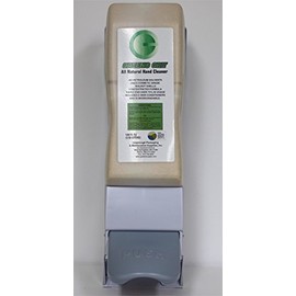 Greeno Grit Industrial Hand Soap Combo Pack, 1- Dispenser; and 1-Soap Cartridge (120 Ounce) Cleans Grease, Grime, and Dirt