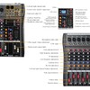8 Channel Mixer Bluetooth Audio Mixer USB Compact Mixer Sound