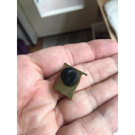 North Dakota State Flag enamel pin NOS vintage plains US hat lapel bag brooch